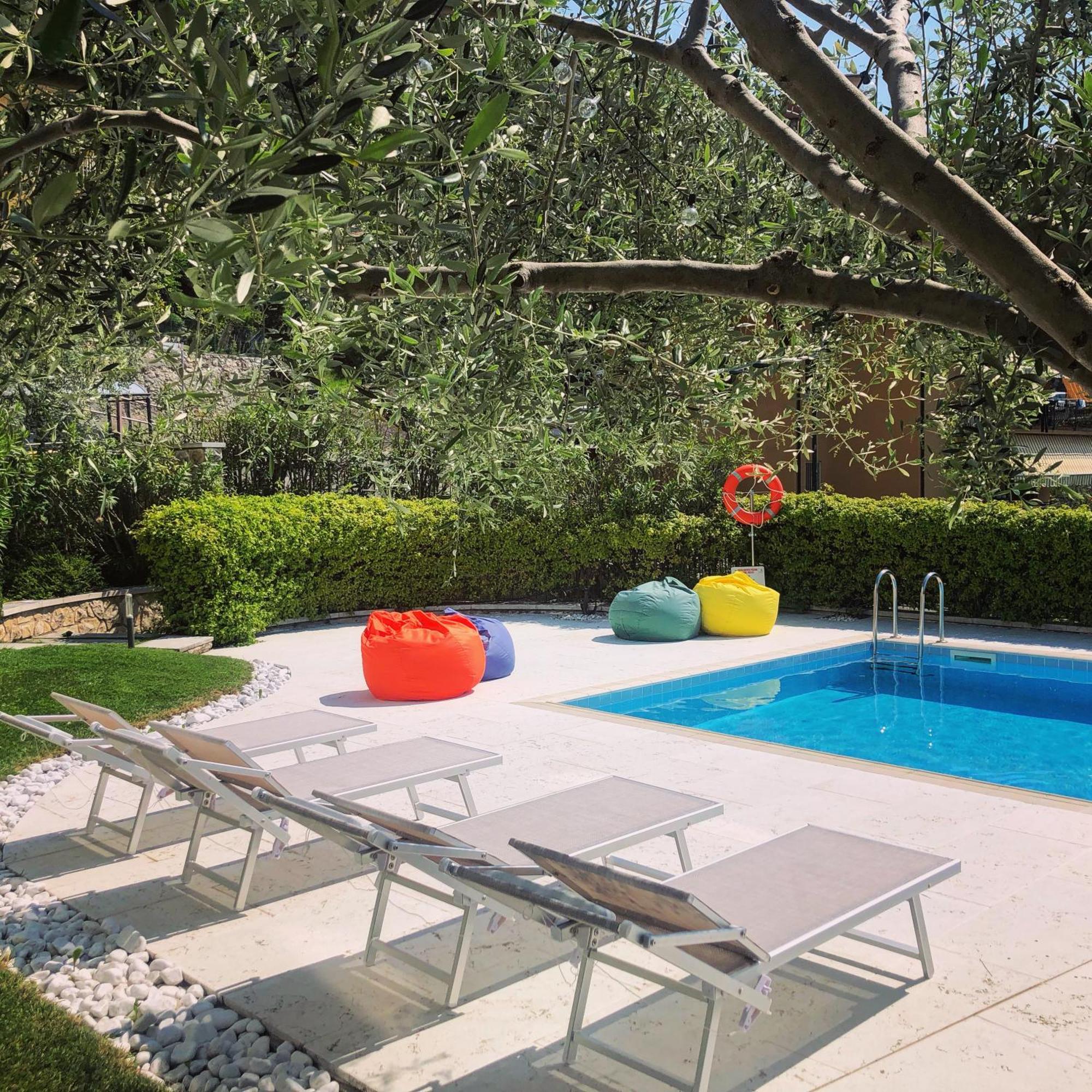 Villa Borgo Borago Brenzone sul Garda Exteriör bild
